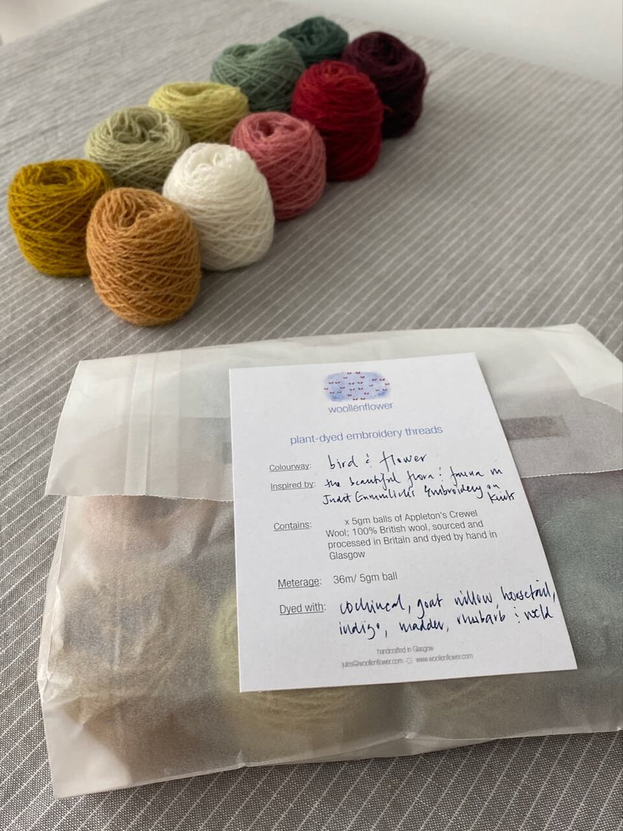 Embroidery wool sets