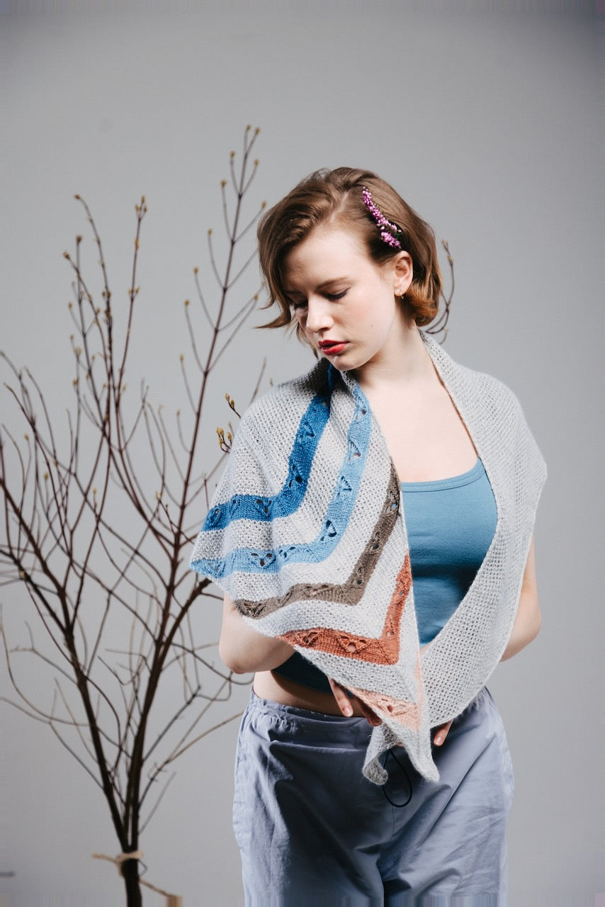 Common Blue Shawl bundle